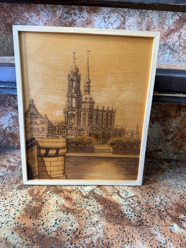 Dresden frauenkirche holzbild - dresden,