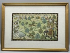 Rarität Seidenmalerei