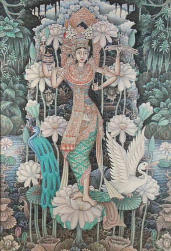 Göttin saraswati von - saraswati,