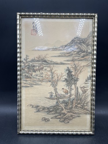 Gerahmtes chinesisches bild - bild, /