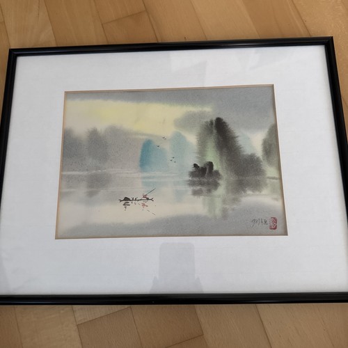 Orig chinesisches aquarell - orig.,