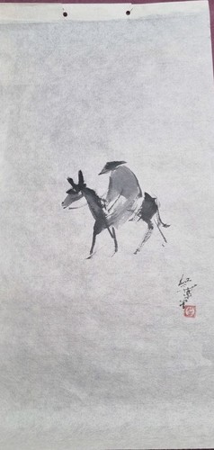 Japanische tuschezeichnung - japanische,
