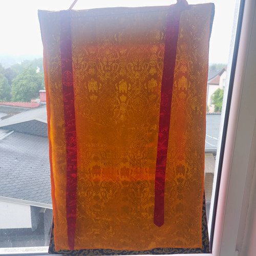 Tibetische thangka malerei - tibetische, thangka-malerei
