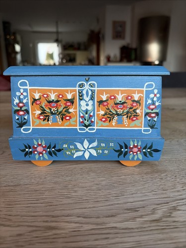 Vintage holz schatulle holzbox - schatulle,