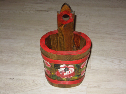 Alter kleiner holzbehälter - alter,