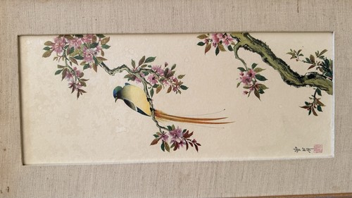 Chinesische malerei vogel auf - chinesische,