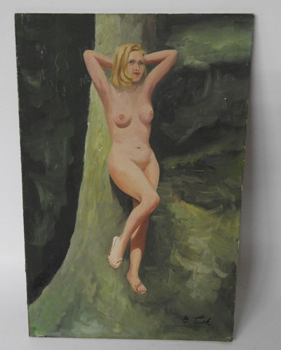 Kleines vintage gemälde - kleines,
