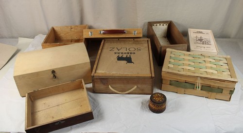 B10 vintage holz konv - 9x, konv.