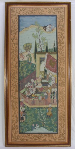 Mogul seiden gemälde - mogul,