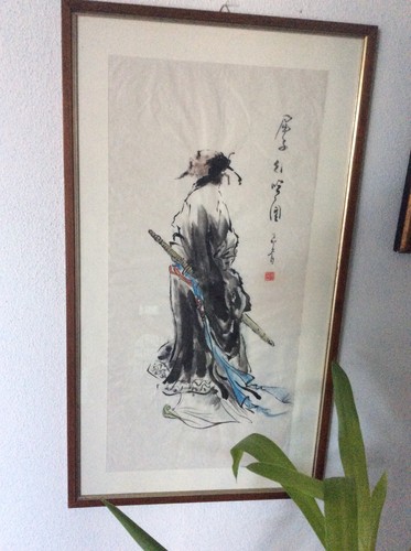 Asiatische tuschemalerei - asiatische,