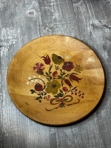 Vintage holzteller - holzteller, /