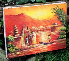 Asiatische Landschaft Malerei